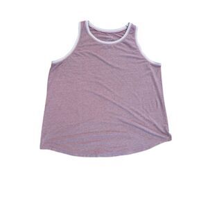 Torrid tank light pink 4 ringed comfy plus size